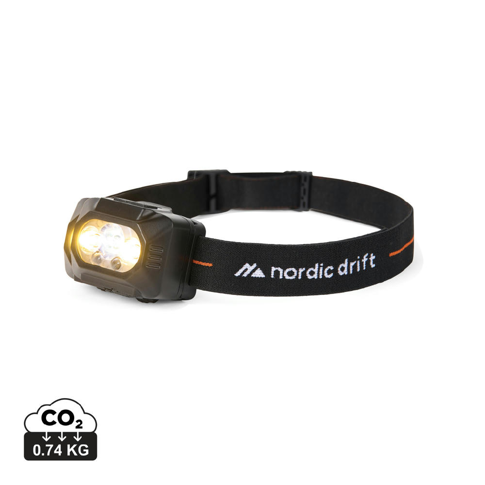 Nordic Drift Everest High-Performance Stirnlampe Dual-Power