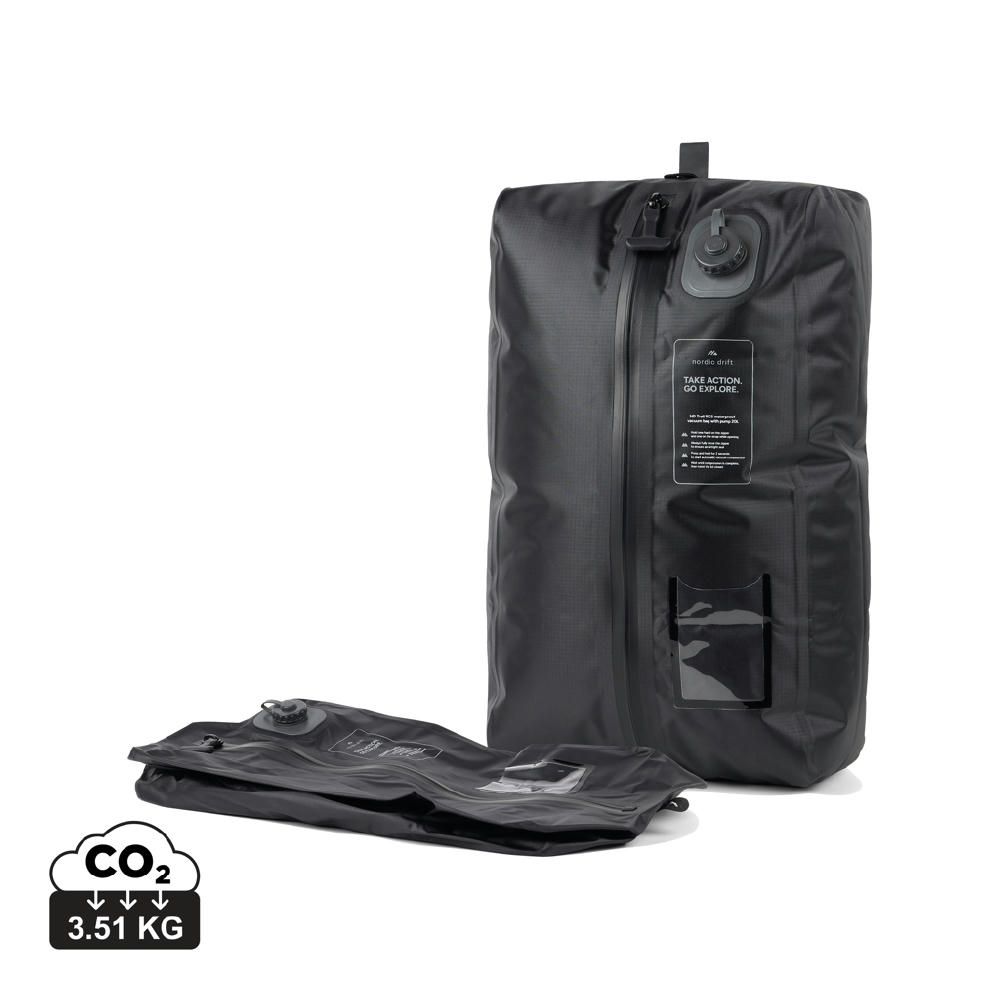 Nordic Drift Trail RCS IPX 8 Vakuumbeutel mit Pumpe, 20L