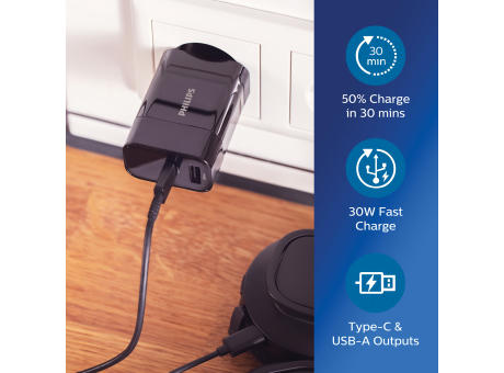 Philips Ultra Fast PD Wall-Charger