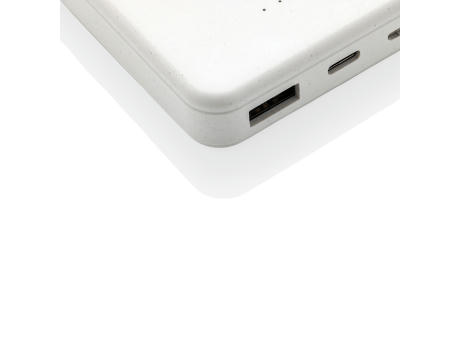 5.000mAh 5W Wireless Powerbank aus RCS recyceltem Kunststoff