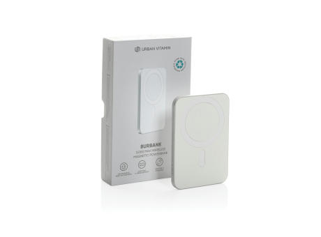 Urban Vitamin Burbank 3000mAh Powerbank aus RCS Plastik/Alu