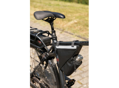 High-Visibility Fahrradtasche mit Flaschenhalter