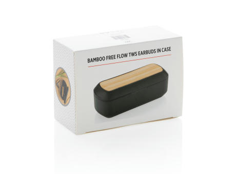Bambus Free Flow TWS Ohrhörer in Ladebox