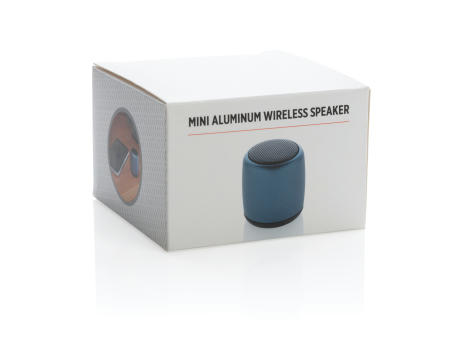 Kabelloser Mini-Lautsprecher aus Aluminium