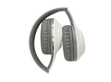Kopfhörer aus RCS Standard recyceltem Kunststoff