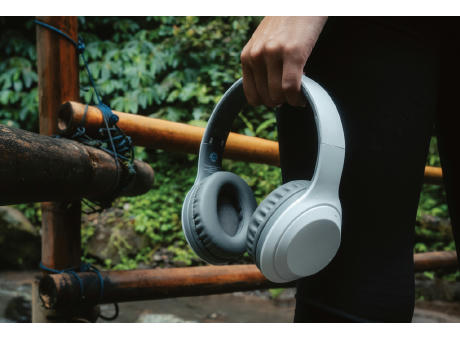 Kopfhörer aus RCS Standard recyceltem Kunststoff