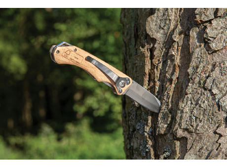 Outdoormesser aus Holz