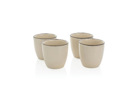 Ukiyo 4-tlg. Keramik-Trinkbecher-Set