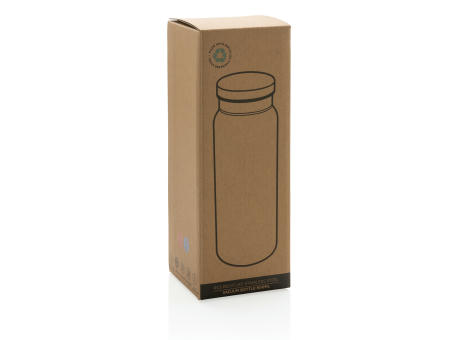 RCS recycelte Stainless Steel Vakuumflasche 600ml