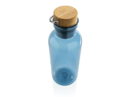 RCS rPET Flasche with Bambusdeckel und Griff