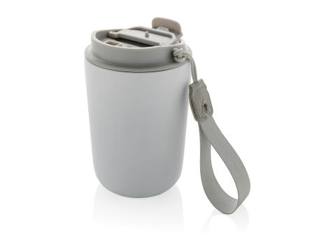 Cuppa Vakuumbecher aus RCS-Stahl mit Umhängeband