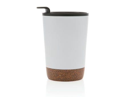 GRS rPP Edelstahl-Kaffeebecher mit Kork