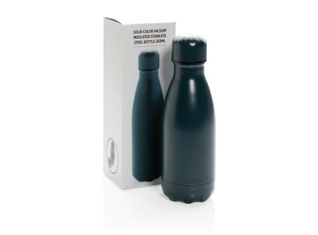 Solid Color Vakuum Stainless-Steel Flasche 260ml