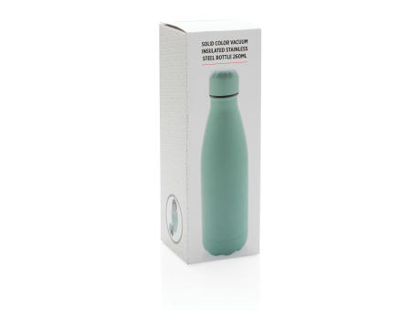 Solid Color Vakuum Stainless-Steel Flasche 260ml