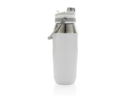 1L Vakuum StainlessSteel Flasche mit Dual-Deckel-Funktion