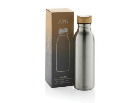 Avira Alcor 600ml Wasserflasche aus RCS rec. Stainless-Steel