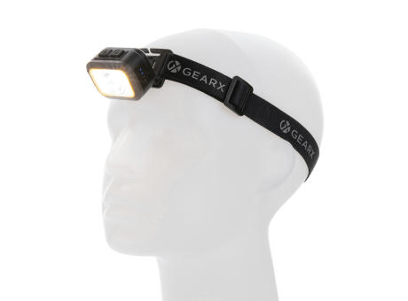 Gear X Hochleistungs-Kopflampe aus RCS rPlastik