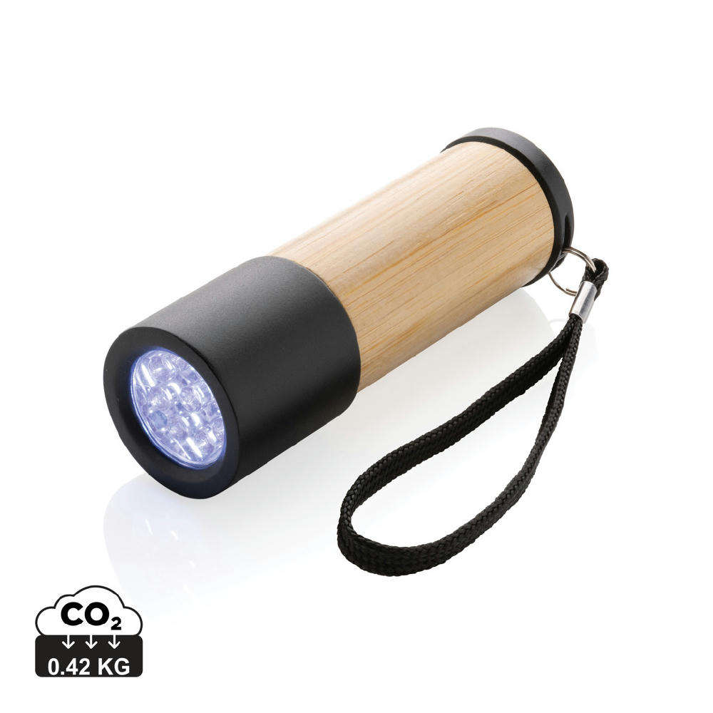Bambus- und RCS-Recyclingplastiktaschenlampe
