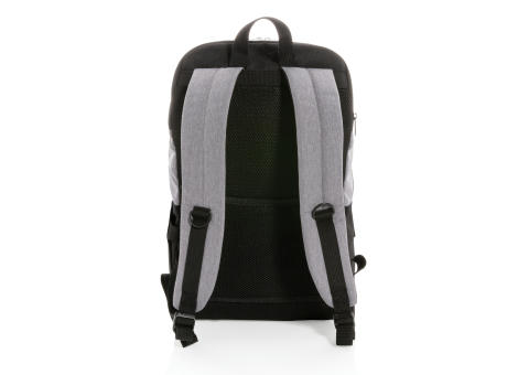 Moderner 15.6" USB & RFID Laptop-Rucksack, PVC-frei