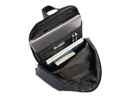 Schicker PU 15.6" Laptop-Rucksack