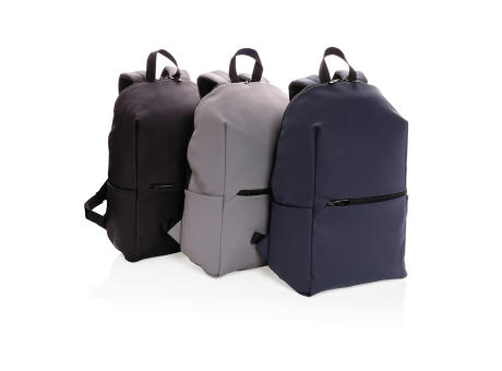 Schicker PU 15.6" Laptop-Rucksack