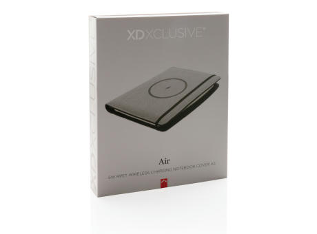 Air 5W Wireless Charging Notizbuch A5 mit 5000 mAh Powerbank