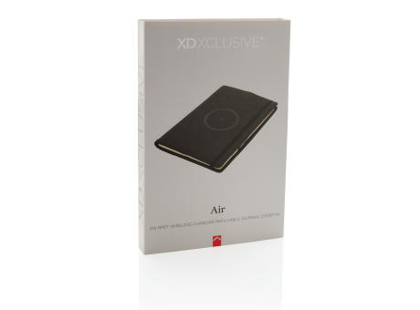 Air 5W Wireless Charging nachfüllbares Journal-Cover A5