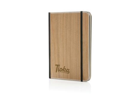 Treeline A5 Deluxe Notizbuch mit Holzeinband