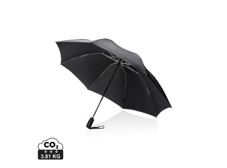 Swiss Peak AWARE™ 23" faltbarer umgekehrter Regenschirm