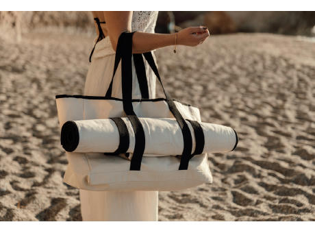 VINGA Volonne AWARE™ Strandtasche aus recyceltem Canvas