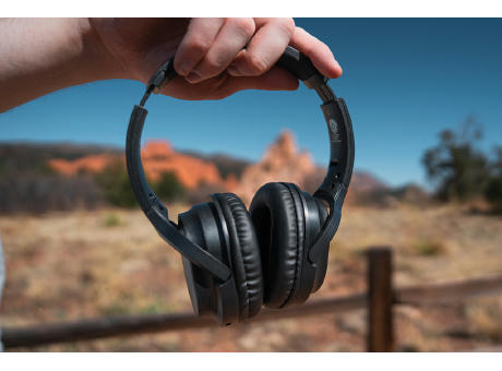 Elite Faltbarer kabelloser Kopfhörer aus RCS Kunststoff