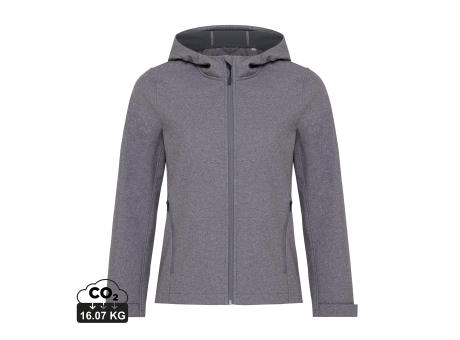 Iqoniq Makalu Damen Softshelljacke aus recyceltem Polyester