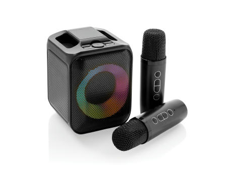 Singvibe Karaoke-Set mit Doppelmikrofon aus RCS rec. ABS