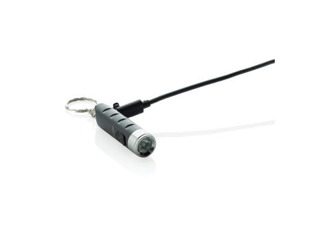 Globix USB Schlüsselanhänger-Taschenlampe aus RCS rABS