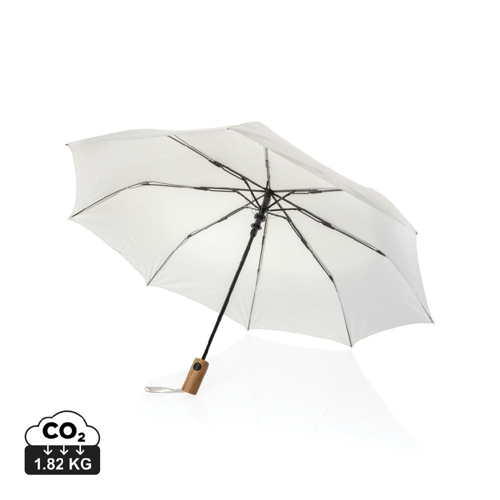 Kaycey 21“ Auto-Open Mini-Regenschirm aus AWARE™ rPET