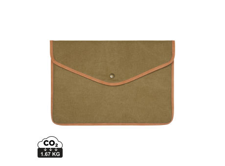 VINGA Bosler 14" Laptop-Tasche aus GRS recyceltem Canvas