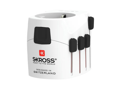 SKROSS Pro 3-Pole World Travel Adapter