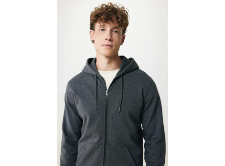 Iqoniq Abisko Zip-Kapuzenpullover aus recycelter Baumwolle