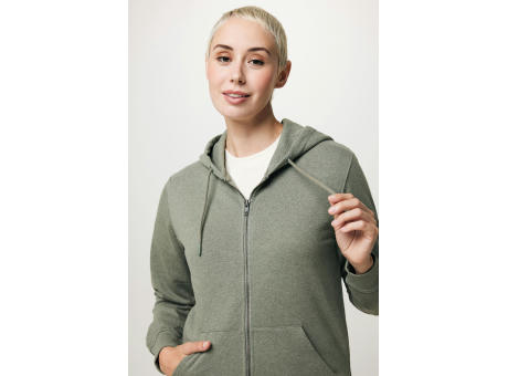 Iqoniq Abisko Zip-Kapuzenpullover aus recycelter Baumwolle