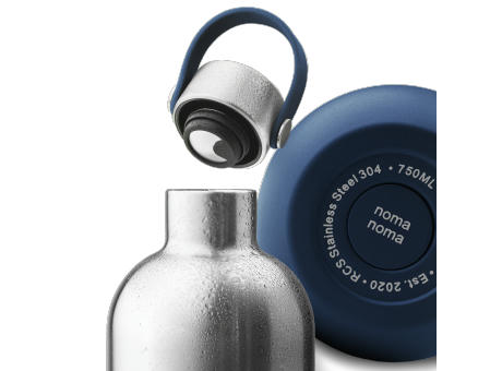 Edelstahl Trinkflasche | Isolierflasche 750 ml | Blau