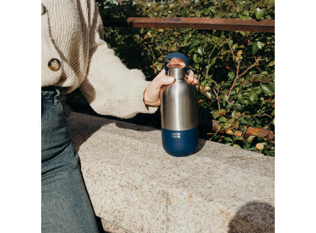 Edelstahl Trinkflasche | Isolierflasche 750 ml | Blau