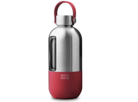 Edelstahl Trinkflasche | Isolierflasche 1000 ml | Rot