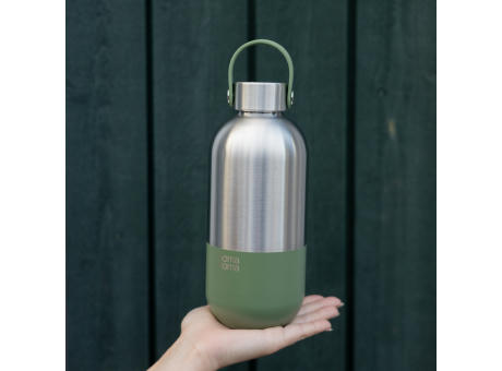Edelstahl Trinkflasche | Isolierflasche 750 ml | Grün