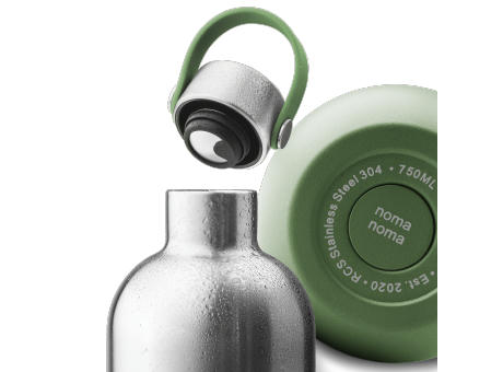 Edelstahl Trinkflasche | Isolierflasche 750 ml | Grün