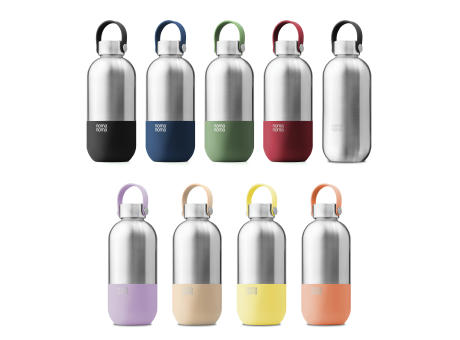 Edelstahl Trinkflasche | Isolierflasche 750 ml | Rot