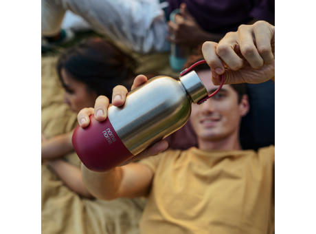 Edelstahl Trinkflasche | Isolierflasche 750 ml | Rot