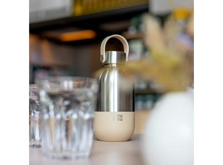 Edelstahl Trinkflasche | Isolierflasche 500 ml | Beige