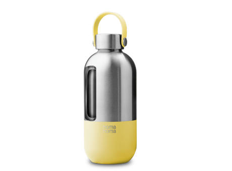 Edelstahl Trinkflasche | Isolierflasche 500 ml | Gelb