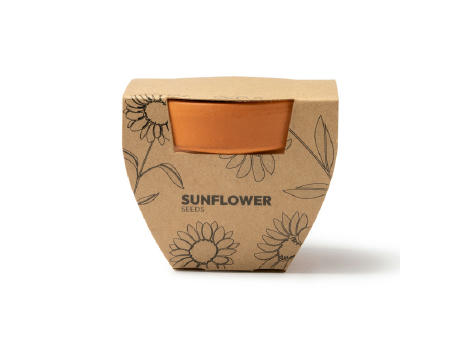 FLOWER POT GIRAX NATURAL