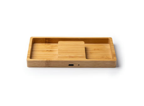 CHARGING ORGANIZER TRAY LUKE NATURAL